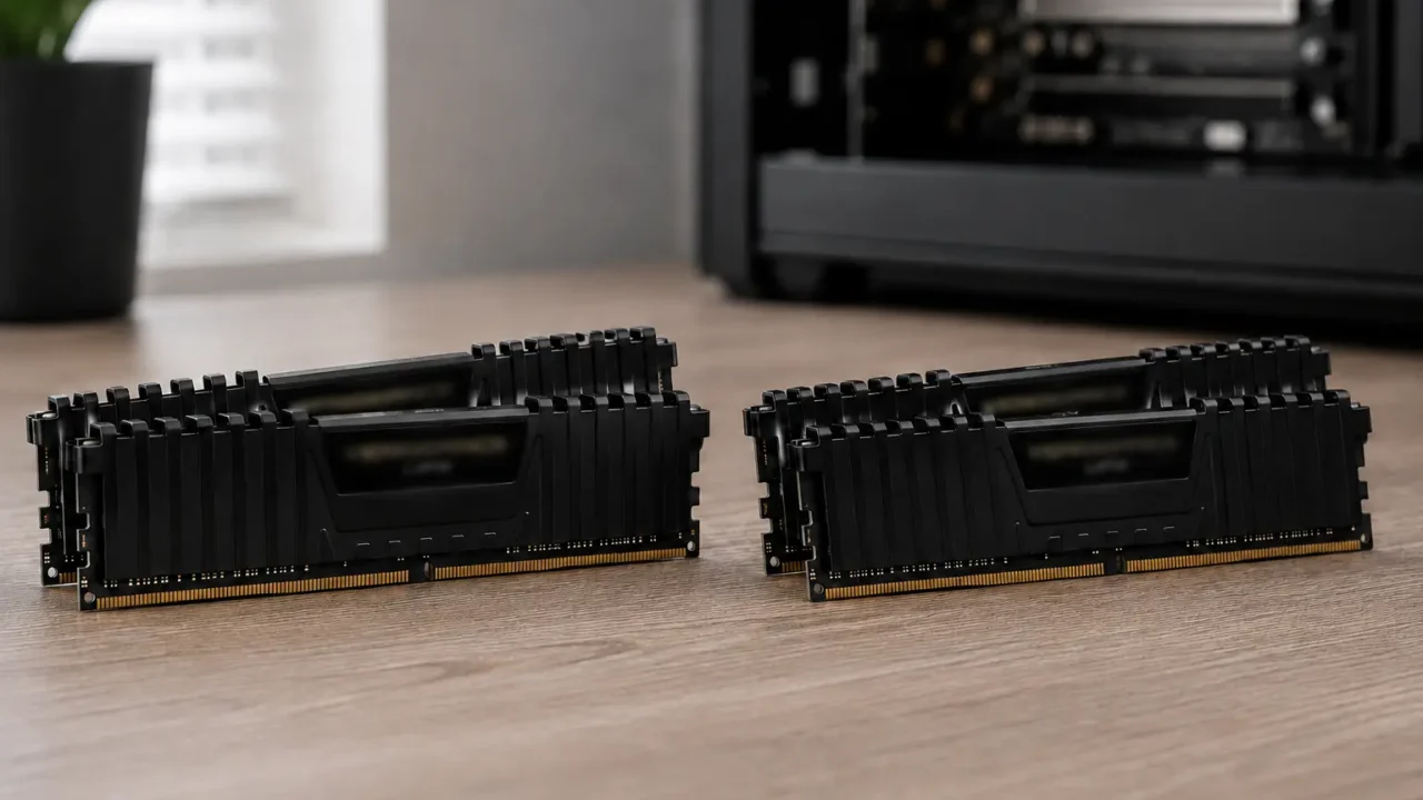 Vengeance LPX 32GB 3200MHz ou 3600MHz: a diferença de uso