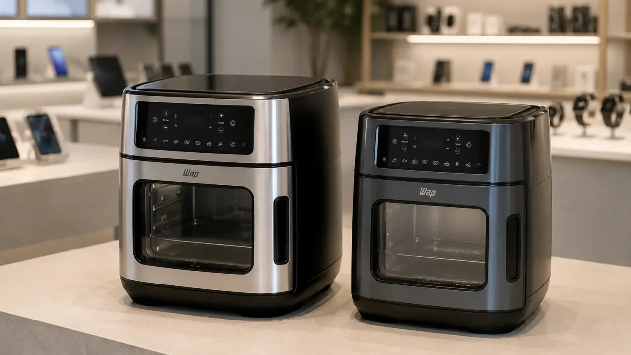 Air Fryer WAP 12L: WAOD2 ou OVEN Digital na cozinha