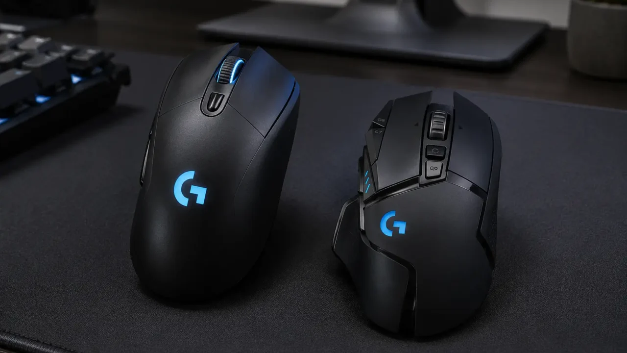 G703 ou G502 LIGHTSPEED: escolha entre simplicidade e ajustes