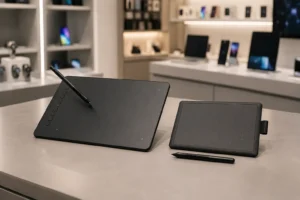 One by Wacom ou Deco 01 V3: mesa compacta ou mais área e atalhos