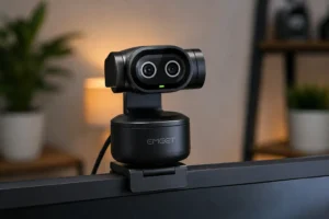 EMEET PIXY ou webcam fixa: PTZ muda o tipo de uso em 4K