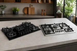 Brastemp BDS75AE ou Fischer TC Infinity: vidro, inox e chamas
