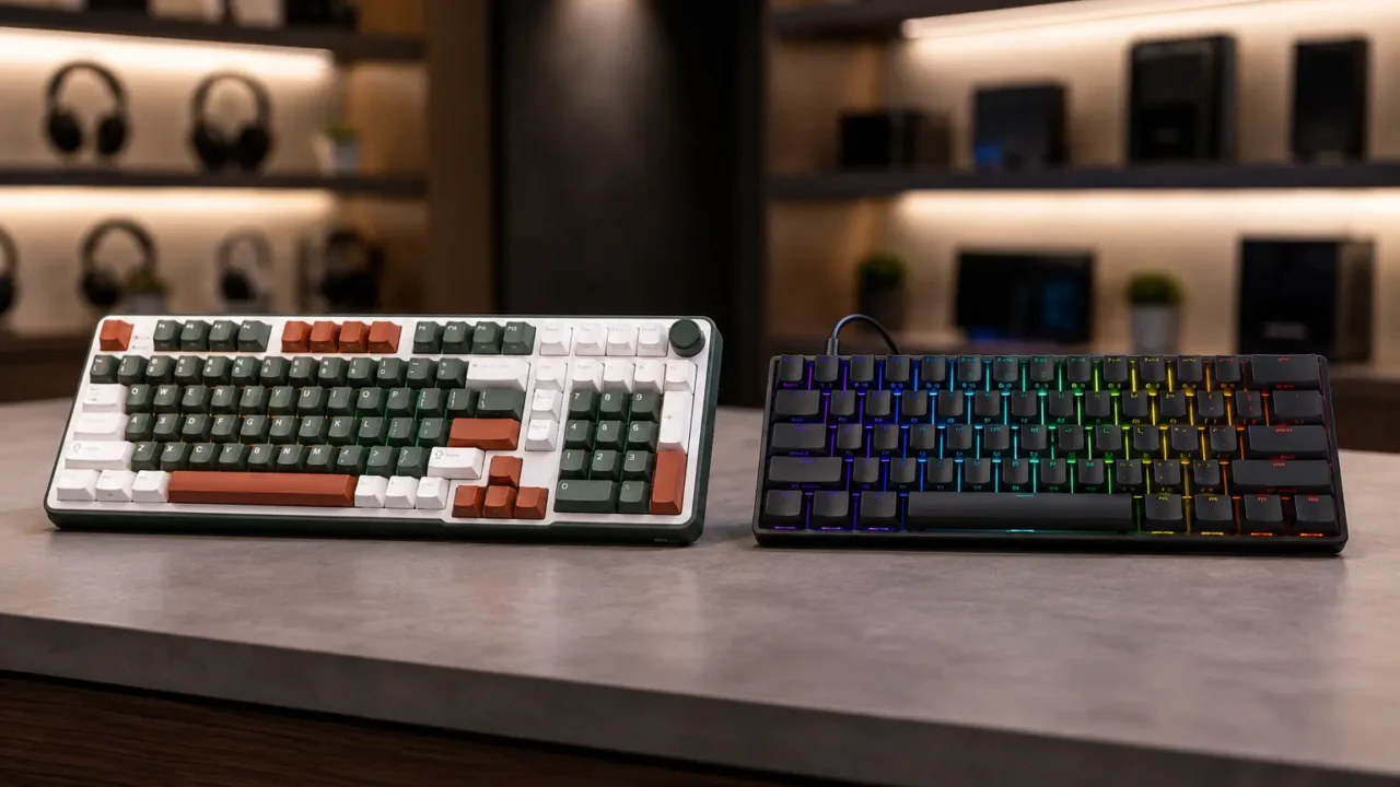 Fun60 Pro SP ou C98 HE: 60% compacto ou 95% com mais teclas