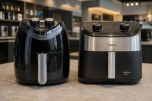 Britânia BCAF41 ou Midea FWM45P1: 4,5L iguais, controles diferentes