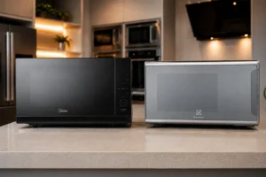 Micro-ondas Midea 35L ou Electrolux MI41S: funções ou design