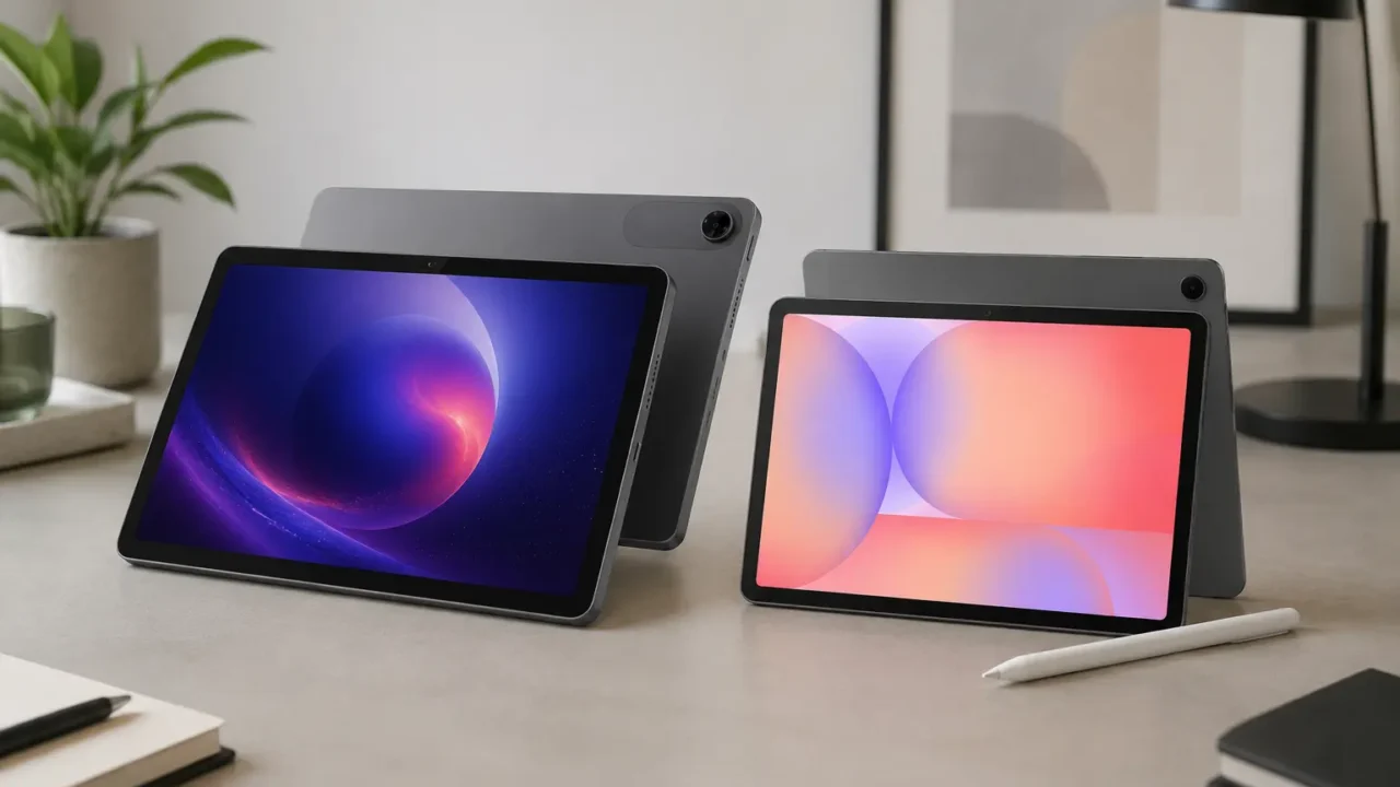 Lenovo Tab 10.1 ou Galaxy Tab S10 Lite: tela e memória mudam a escolha