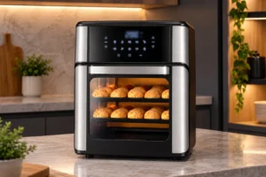Air fryer oven de 12L ou compacta: a capacidade decide o uso
