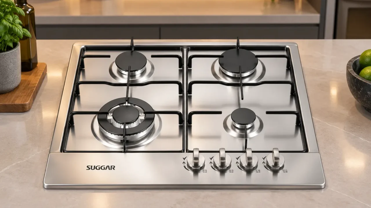 Cooktop Suggar 4 bocas: gás ou indução muda toda a escolha
