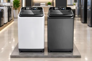 Panasonic 15 kg branca ou titânio: a escolha está no acabamento
