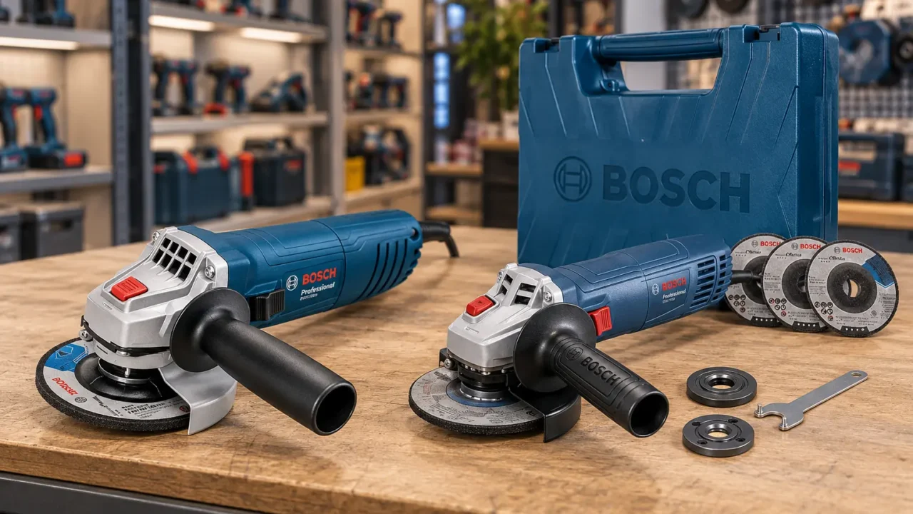 GWS 700 ou GWS 850: ergonomia de um lado, potência e maleta do outro