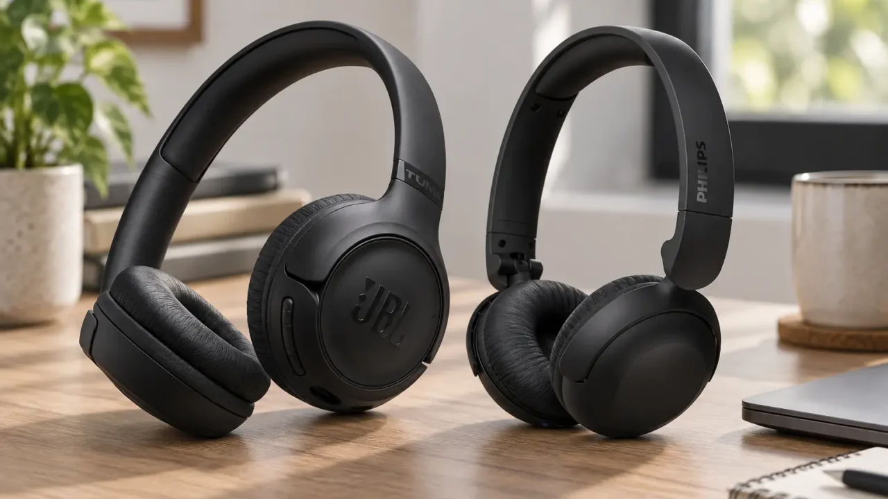 JBL Tune 530BT ou Philips TAH2209: a autonomia separa os dois