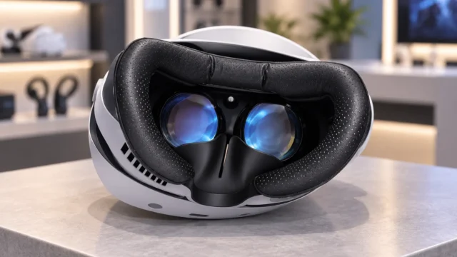 No PS VR2, vedação ou rosto mais aberto muda a escolha