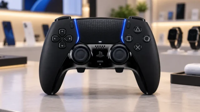 No PS5, DualSense Edge melhora comandos; FIFINE H6 cuida do áudio