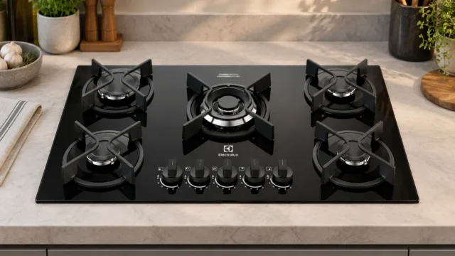 Cooktop 5 bocas: gás simples, mais controle ou indução FlexZone