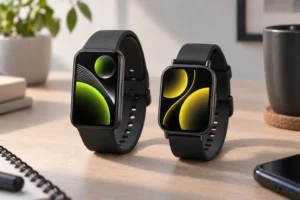 Redmi Watch 5 Active ou Galaxy Fit3: tela e ecossistema definem a escolha