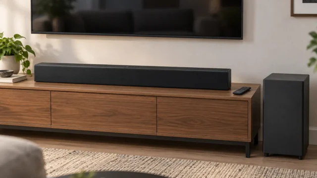 JBL SB580 fica no meio entre 2.0 simples e 5.1.2 com surrounds