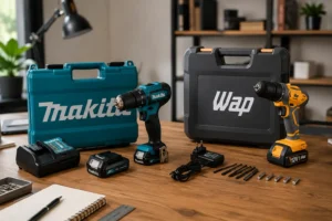 Makita HP333DWYE ou WAP WF 12K3.2: impacto ou controle no uso