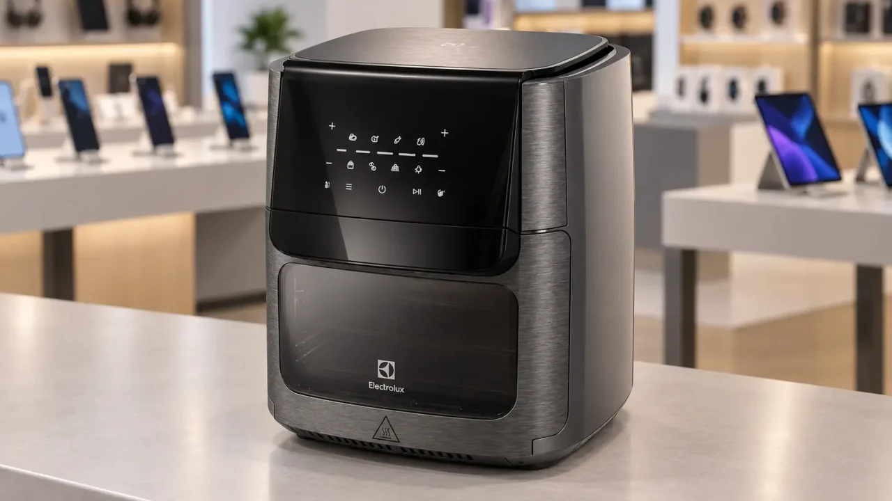 Air fryer oven de 12 ou 16L: espaço e funções mudam o uso