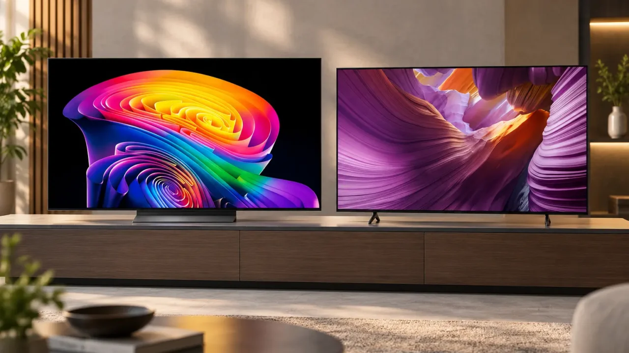 Na OLED de 55", Samsung S85F prioriza ecossistema; LG C6, jogos