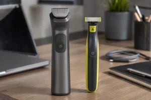 Série 7000 ou OneBlade: versatilidade ou foco em barba curta