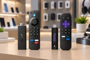 Fire TV Stick HD ou Roku 2025: Alexa ou controle unificado da TV