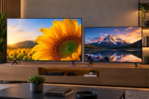 HQ QLED 75” ou TCL 55P8K: tela maior ou 144 Hz e Google TV