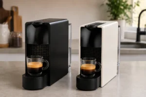 Essenza Mini preta ou branca: o desempate está no acabamento