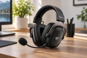 Havit Fuxi H7SE sem fio ou 3,5 mm: a conexão define o uso