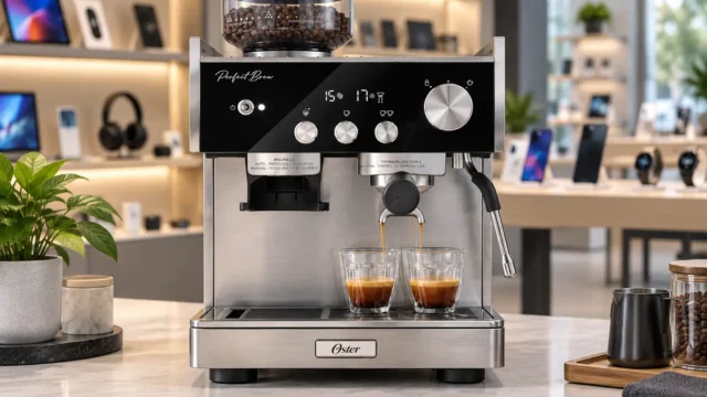 Na linha Perfect Brew, o controle do espresso separa as versões