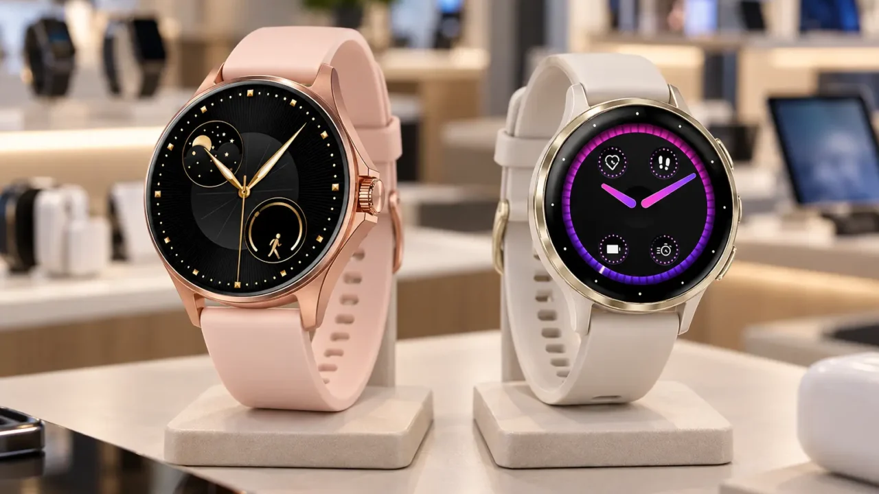 AURAFIT ou Garmin Venu 3S: funções inteligentes ou GPS no pulso
