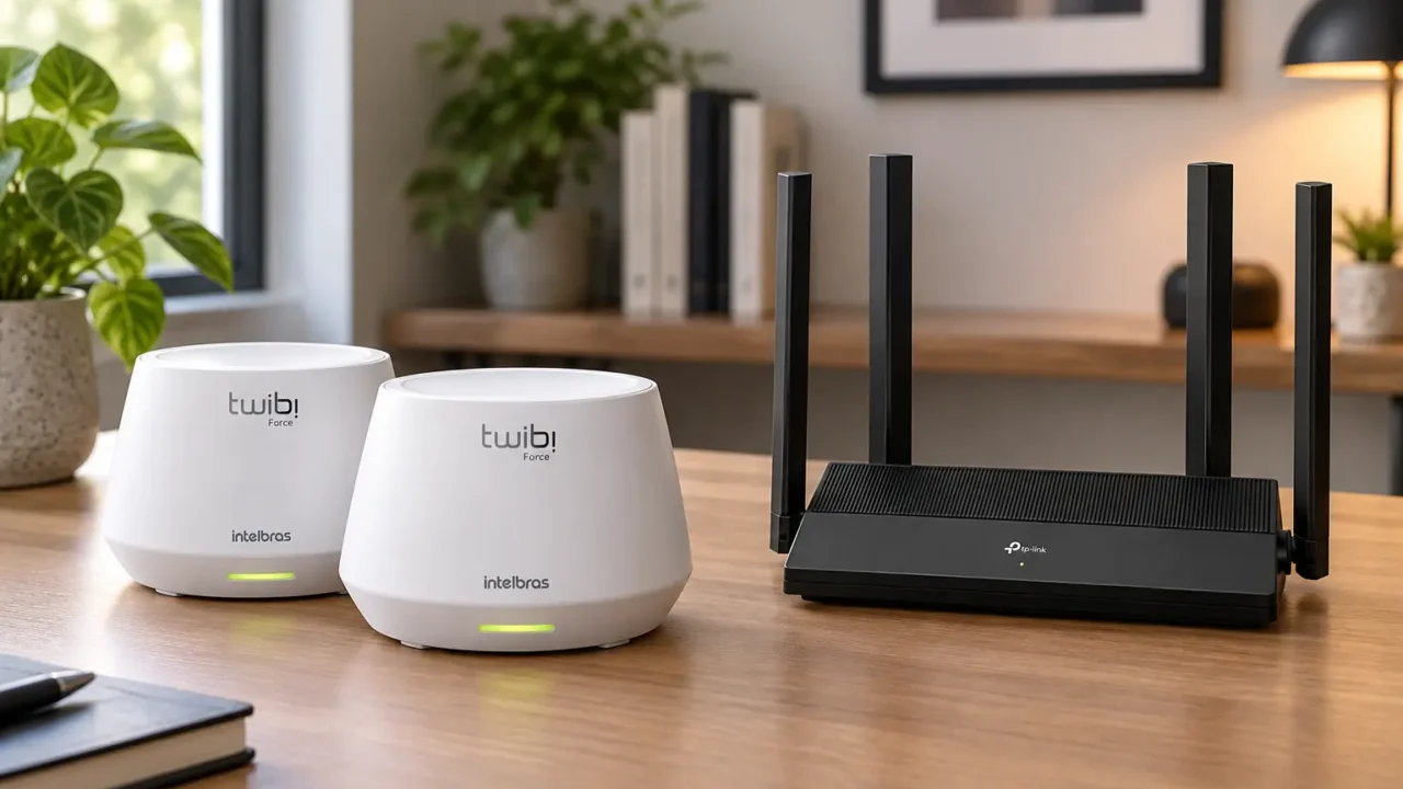 Twibi Force AX ou EX3000: cobertura distribuída ou portas Gigabit