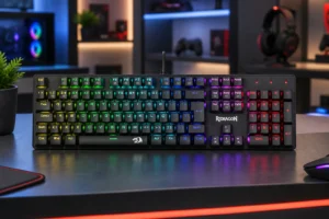 3 teclados Redragon Rainbow: TKL ABNT2 ou USB com switch marrom