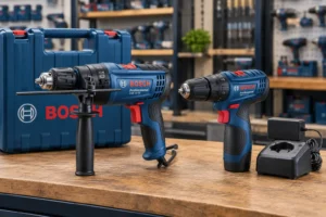 Bosch GSB 16 RE ou GSB 120-LI: cabo ou bateria no uso diário