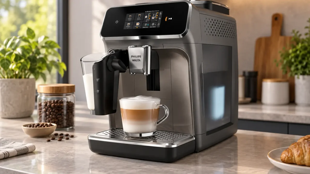 Philips Série 2300 e Magnifica Evo moem grãos; Essenza Mini usa cápsulas