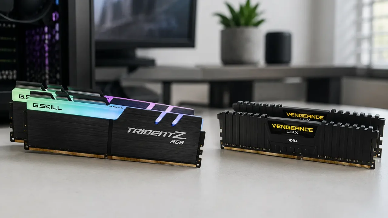 Trident Z RGB ou Vengeance LPX: RGB ou visual discreto no desktop
