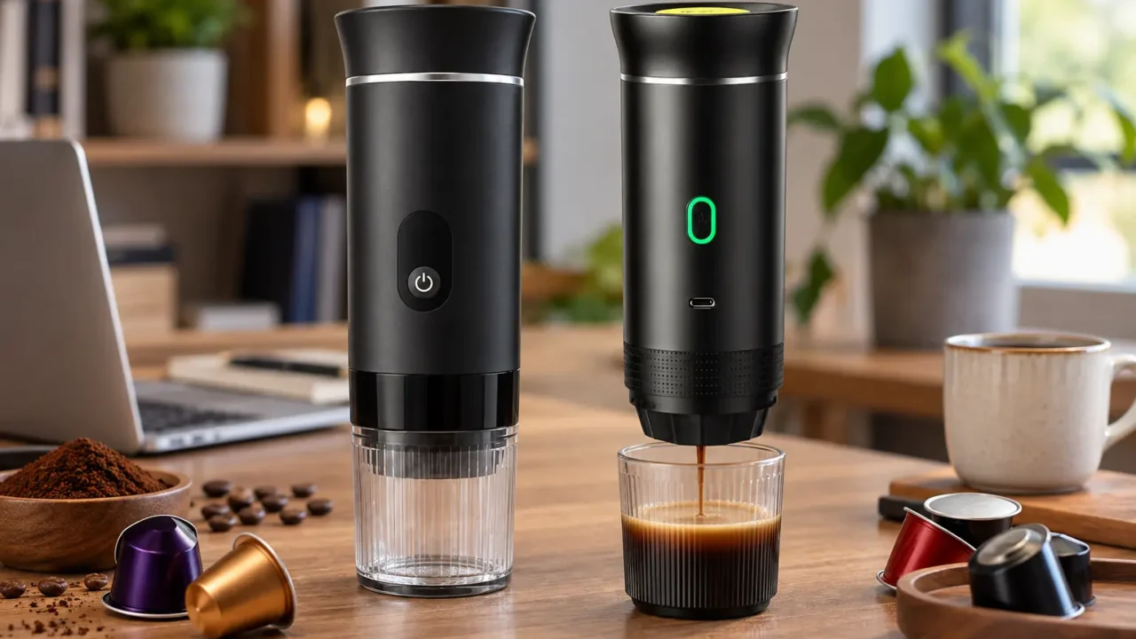 Cafeteira 3 em 1 ou USB: bebidas variadas ou uso sem fios