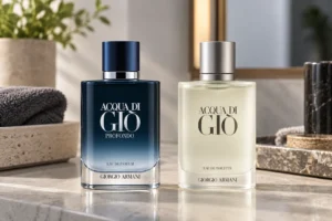 Profondo 50ml ou Acqua di Giò 100ml: aroma ou volume no uso diário