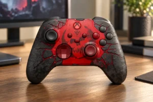 Elite Series 2 traz paddles; Gears E-Day mantém o controle Xbox tradicional