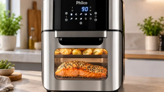 Philco Air Fryer Oven: 12L ou 15L para porções maiores
