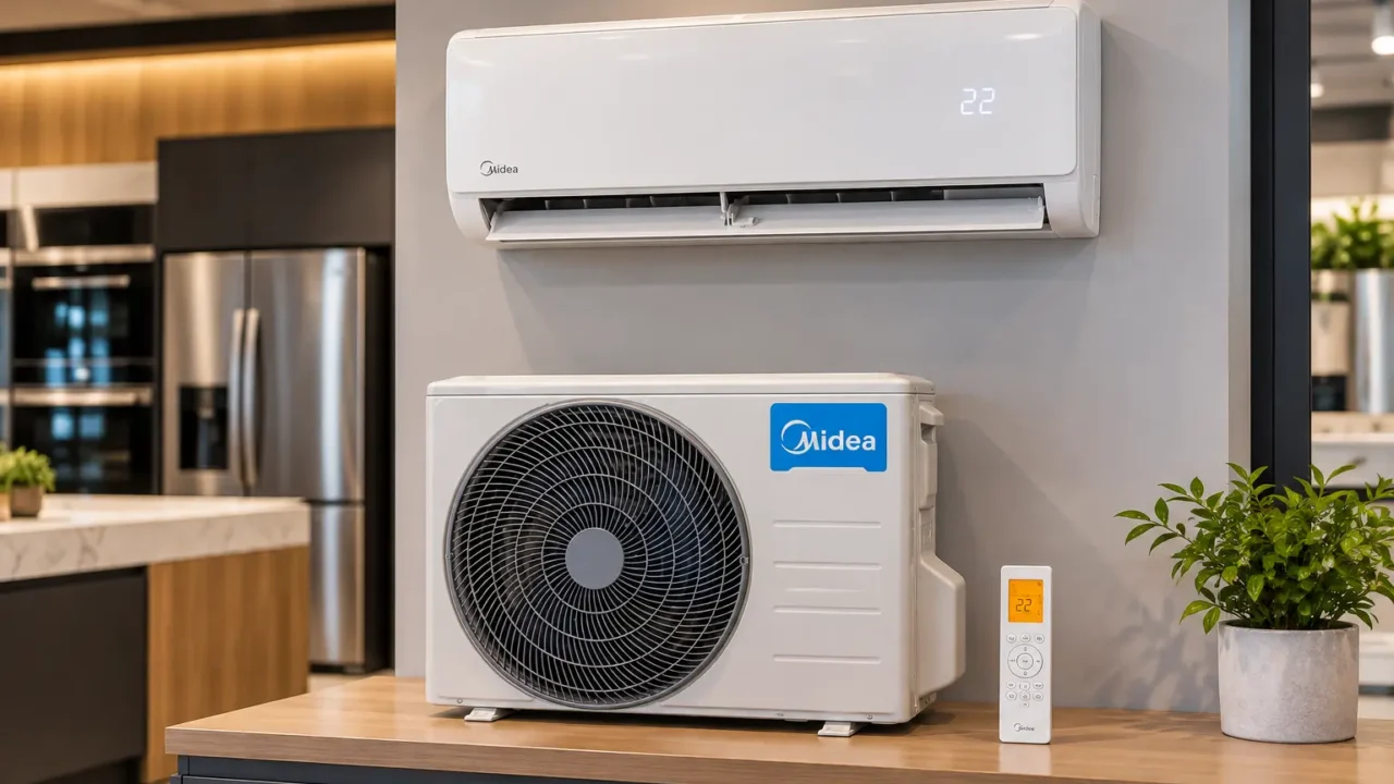 Midea AI Ecomaster 9.000: frio ou quente/frio antes dos 24.000 BTUs