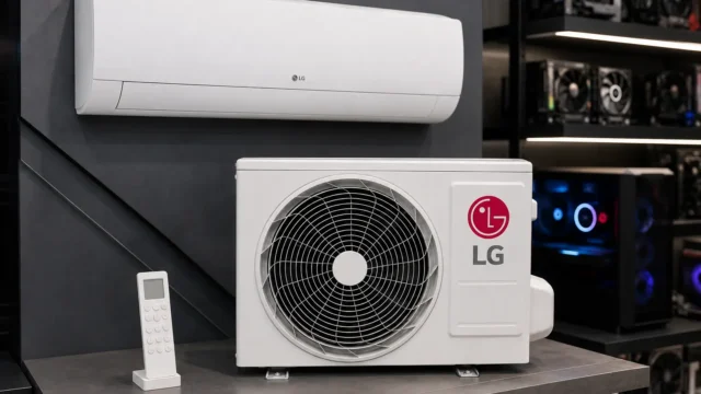 LG Dual Inverter: 9.000 BTUs frio, quente e frio ou 12.000 BTUs