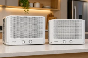 Consul CCB10GB ou CCB07GB: 10.000 ou 7.500 BTUs no ambiente