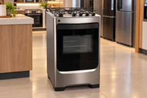 4 fogões 4 bocas se dividem entre mesa de vidro e inox