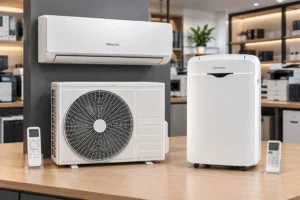 Hisense 18.000 ou Portátil 12.000: instalação fixa ou portabilidade