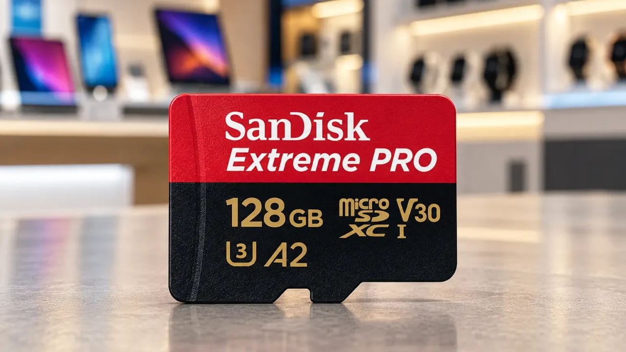 SanDisk Extreme PRO 128GB: microSD ou SD começa pelo encaixe