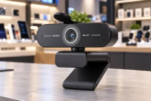 EMEET C60E 4K ou Full HD: foco e 73° ou 90° mudam o enquadramento