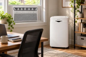 Hisense 7.500 ou 12.000 BTUs: janela fixa ou portátil com mais funções