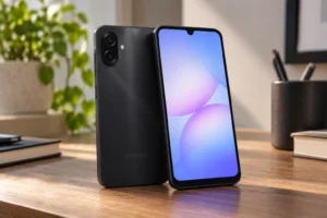 Galaxy A17 e A07 ficam em 128GB; Redmi Note 15 sobe a 256GB e 5G