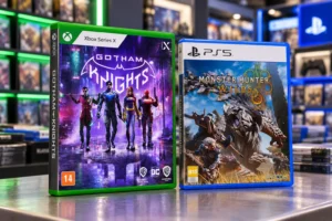 Gotham Knights ou Monster Hunter Wilds: a diferença começa no console