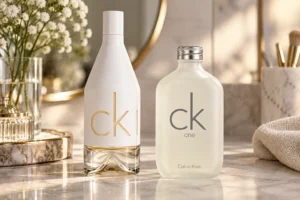 CKIN2U FEM 100 ml ou CK One 200 ml: volume e proposta no uso diário